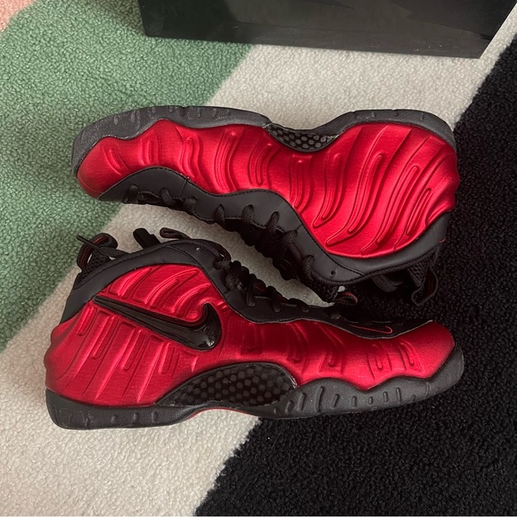 👟 11.5 Nike Air Foamposite Pro University Red - Picture 3 of 14